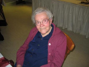 Berta Ramseger wird 95