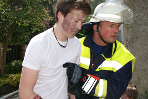 Gemeinsame Übung der Feuerwehren aus Berod und Altenkirchen