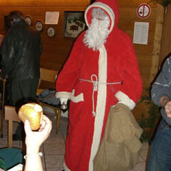 Weihnachtfeier der Vereine im Gerätehaus in Oberwambach