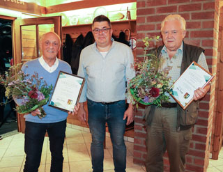 Ernennung von Ehrenbürgern in Oberwambach