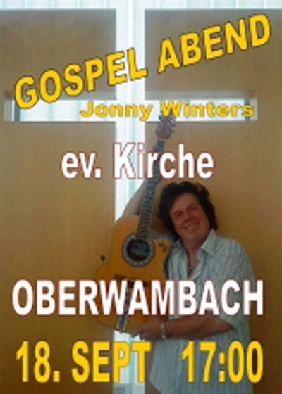 Gospelabend mit Jonny Winters