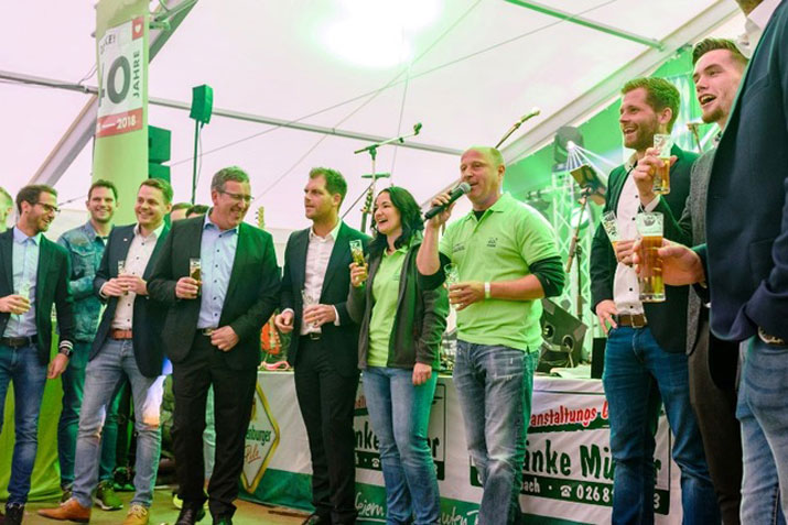 40 Jahre Getränke Müller in Oberwambach